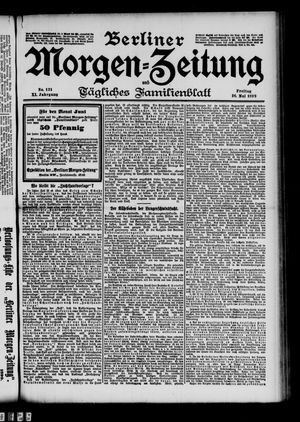 Berliner Morgen-Zeitung vom 26.05.1899