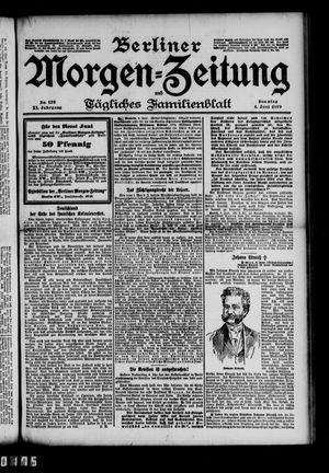 Berliner Morgen-Zeitung vom 04.06.1899