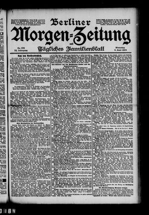 Berliner Morgen-Zeitung vom 06.06.1899