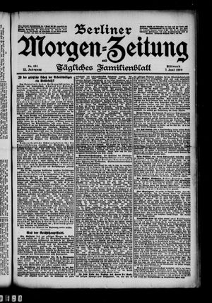 Berliner Morgen-Zeitung vom 07.06.1899