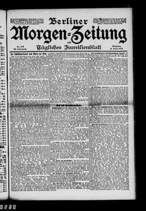 Berliner Morgen-Zeitung vom 13.06.1899