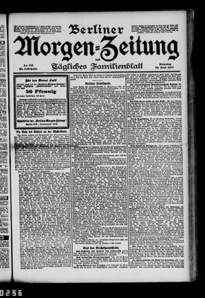 Berliner Morgen-Zeitung vom 20.06.1899
