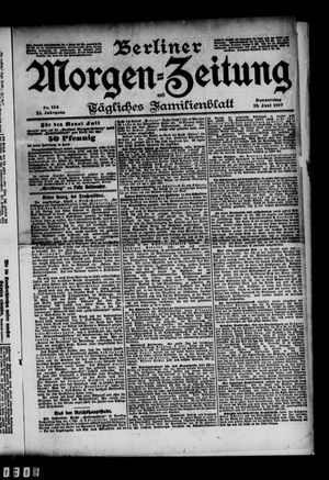 Berliner Morgen-Zeitung vom 29.06.1899