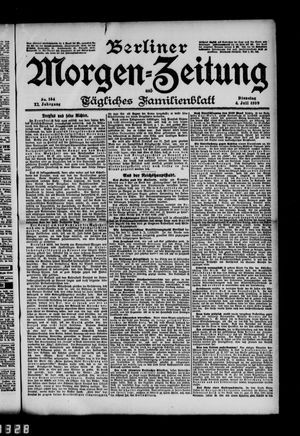 Berliner Morgen-Zeitung vom 04.07.1899