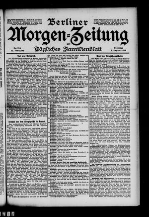 Berliner Morgen-Zeitung on Aug 8, 1899