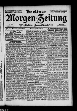 Berliner Morgen-Zeitung vom 29.08.1899