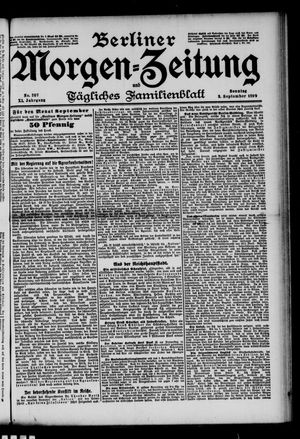 Berliner Morgen-Zeitung vom 03.09.1899