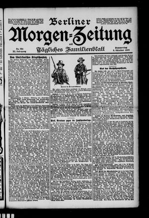 Berliner Morgen-Zeitung vom 05.10.1899