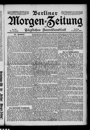 Berliner Morgen-Zeitung vom 06.10.1899