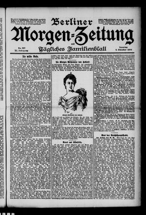Berliner Morgen-Zeitung vom 08.10.1899
