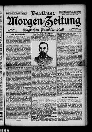 Berliner Morgen-Zeitung vom 11.11.1899