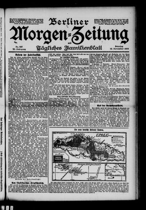 Berliner Morgen-Zeitung vom 12.11.1899