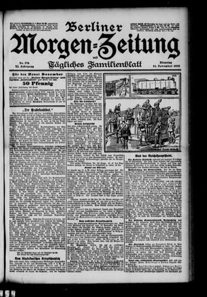 Berliner Morgen-Zeitung on Nov 21, 1899