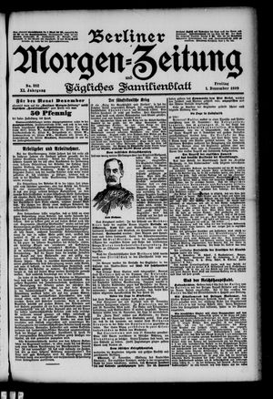 Berliner Morgen-Zeitung vom 01.12.1899