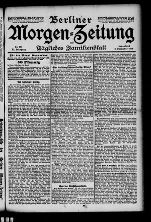 Berliner Morgen-Zeitung vom 02.12.1899