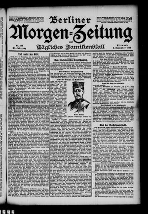 Berliner Morgen-Zeitung vom 06.12.1899