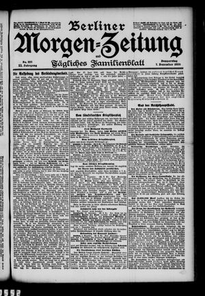 Berliner Morgen-Zeitung vom 07.12.1899