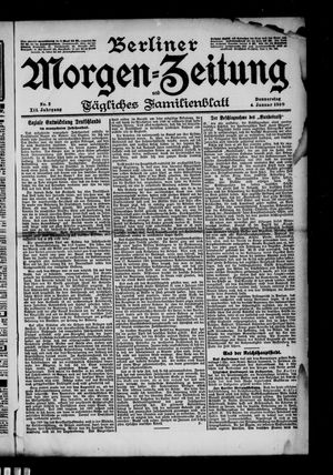 Berliner Morgen-Zeitung vom 04.01.1900