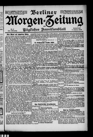 Berliner Morgen-Zeitung vom 06.01.1900