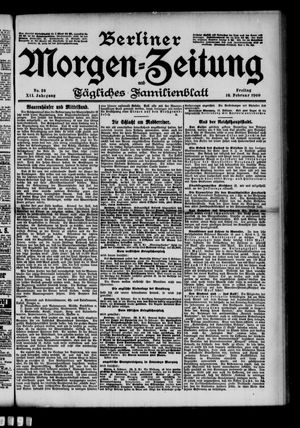 Berliner Morgenzeitung vom 16.02.1900