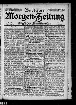 Berliner Morgen-Zeitung vom 03.05.1900