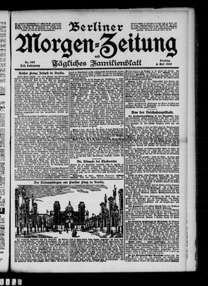 Berliner Morgenzeitung vom 04.05.1900