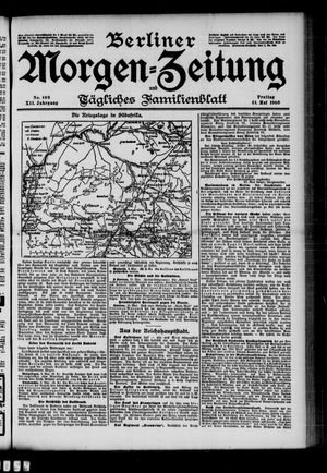 Berliner Morgenzeitung vom 11.05.1900
