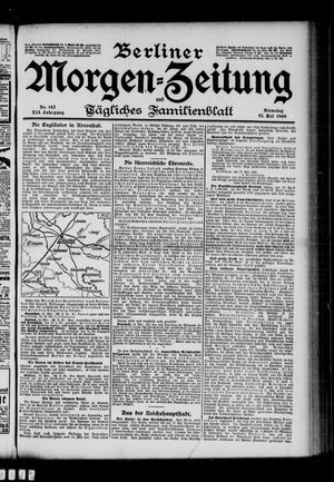 Berliner Morgen-Zeitung on May 15, 1900
