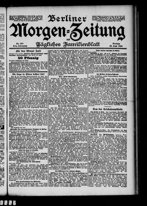 Berliner Morgen-Zeitung vom 22.06.1900