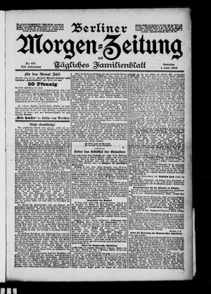 Berliner Morgenzeitung vom 01.07.1900
