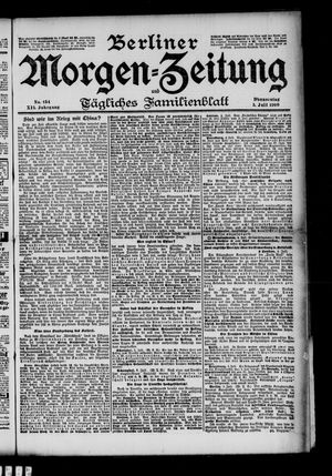 Berliner Morgenzeitung vom 05.07.1900