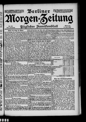 Berliner Morgen-Zeitung vom 11.07.1900