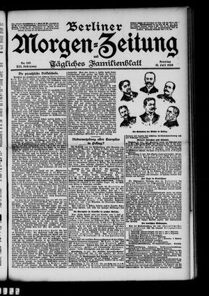 Berliner Morgenzeitung vom 15.07.1900