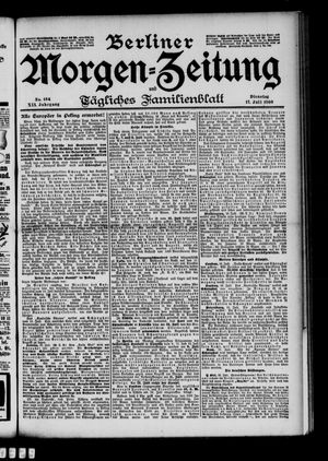 Berliner Morgen-Zeitung on Jul 17, 1900