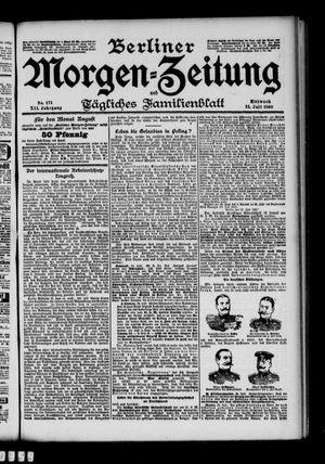 Berliner Morgenzeitung vom 25.07.1900