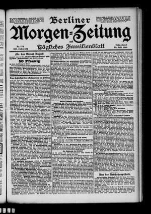 Berliner Morgen-Zeitung on Jul 28, 1900
