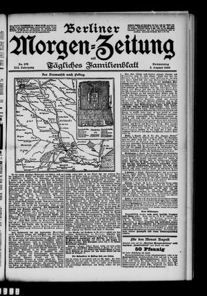 Berliner Morgenzeitung vom 02.08.1900