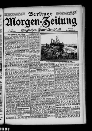 Berliner Morgen-Zeitung on Aug 3, 1900