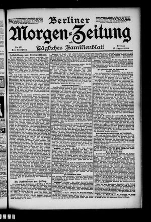 Berliner Morgen-Zeitung vom 17.08.1900