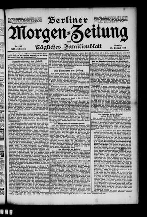 Berliner Morgenzeitung vom 19.08.1900