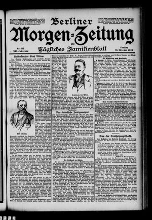 Berliner Morgen-Zeitung vom 19.10.1900