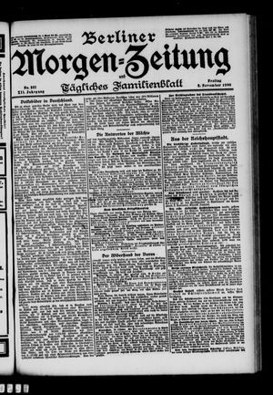 Berliner Morgenzeitung vom 02.11.1900