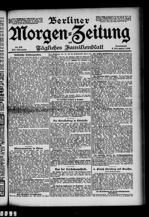 Berliner Morgen-Zeitung vom 03.11.1900