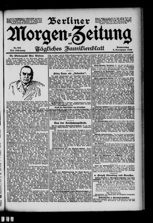 Berliner Morgen-Zeitung vom 08.11.1900