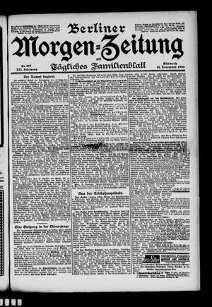 Berliner Morgen-Zeitung vom 14.11.1900