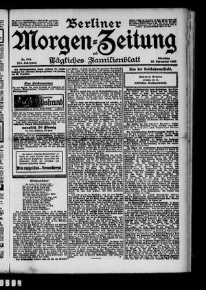 Berliner Morgen-Zeitung vom 24.12.1900