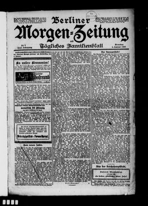 Berliner Morgen-Zeitung vom 01.01.1901