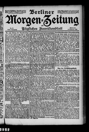 Berliner Morgen-Zeitung vom 06.02.1901