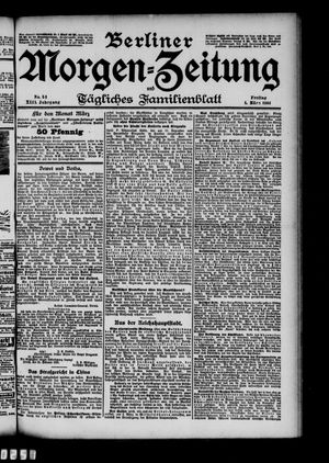 Berliner Morgen-Zeitung vom 01.03.1901