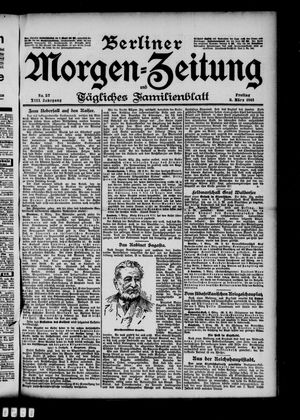 Berliner Morgen-Zeitung vom 08.03.1901